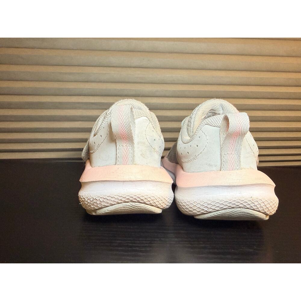 Under Armour Assert Toddler Girls Running Shoes Gray Pink Hook Loop Size 12K - Picture 8 of 11